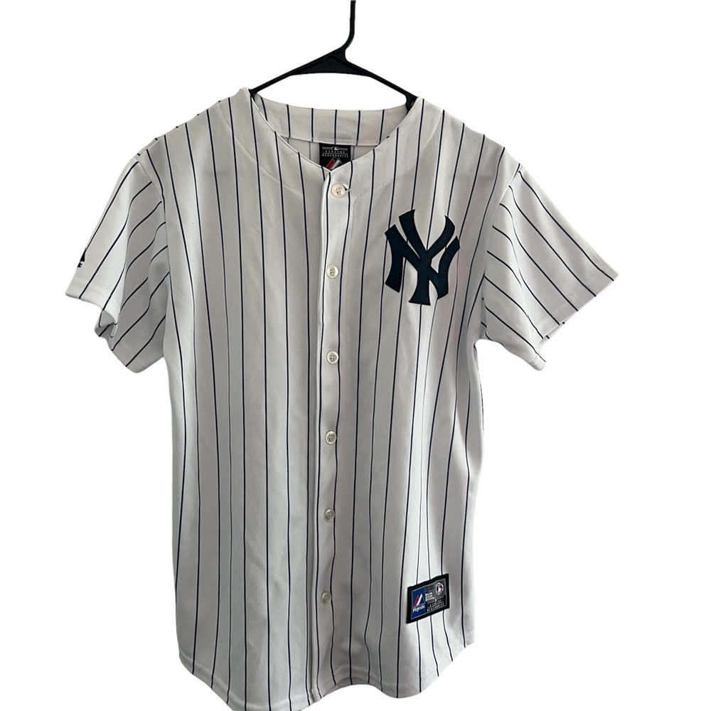 Majestic Kids' Pinstripe Baseball Jersey